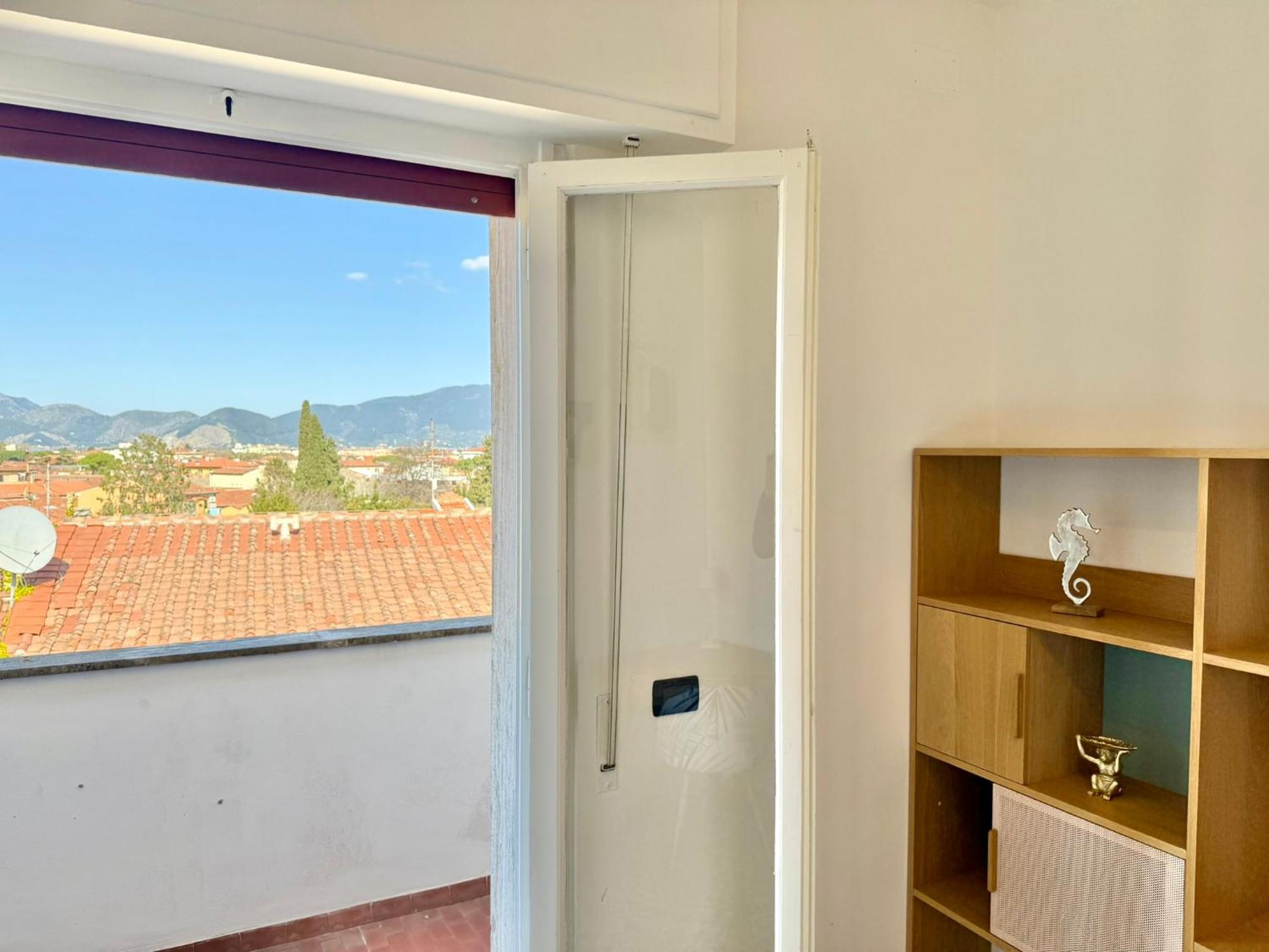 Attico Terrazza Vista Panoramica Lungarni Pisani Exterior foto