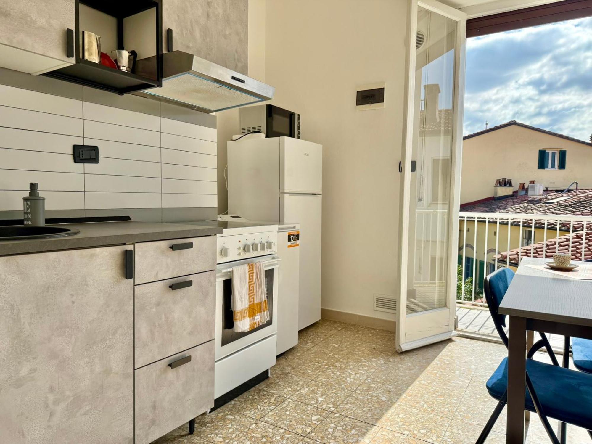 Attico Terrazza Vista Panoramica Lungarni Pisani Exterior foto